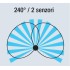 Senzor de miscare infrarosu IS240 (negru) [2]