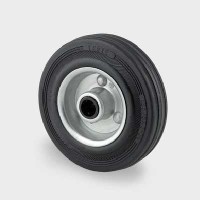 Roata din otel  200 mm - 205 kg TENTE DVR200x50-Ø20
