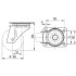 Roata pivotanta din aluminiu 160 mm - 800 kg TENTE 4680ITP160P63 Flat [2]