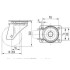 Roata pivotanta din aluminiu 200 mm - 800 kg TENTE 4680ITP200P63 Flat [2]