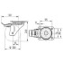 Roata pivotanta cu frana din aluminiu 200 mm - 800 kg TENTE 4687ITP200P63 Flat [2]