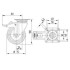 Roata pivotanta poliuretan cu frana 75 mm - 60 kg TENTE 2477PJO075P40 [2]