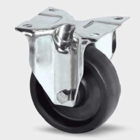 Roata fixa termorezistenta 100 mm cu furca inox - 100 kg TENTE 8478BOG100P62