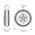 Roata din polipropilena 160 mm - 135 kg TENTE PVO160x40-Ø20 [2]