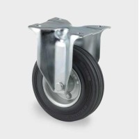 Roata fixa din cauciuc 200 mm - 205 kg TENTE 3478DVR200P63