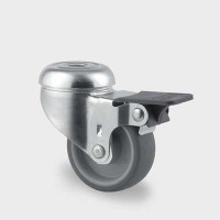 Roata pivotanta poliuretan cu frana 50 mm - 40 kg TENTE 2475PJI050P30-11