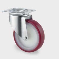 Roata pivotanta din poliamida 160 mm - 350 kg TENTE 3470UAR160P63 red Roata pivotanta din poliamida 160 mm - 350 kg TENTE 3470UAR160P63 red