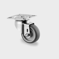 Roata pivotanta polipropilena 50 mm cu furca din inox - 40 kg 7470PJO050P40 TENTE 