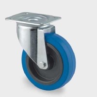 Roata pivotanta din poliamida 100 mm - 160 kg TENTE 3470UFR100P62 blue