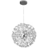 Candelabru Cristal MINUET 8x G9, Diametru 40cm, Crom Lucios, Inaltime Reglabila [2]