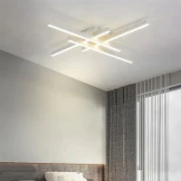 Lustra LED cu telecomanda MORA 80W, 4 Elemente, Liniara, lumina Rece/Calda/Neutra, Dimabila, Alb Lustra LED cu telecomanda MORA 80W, 4 Elemente, Liniara, lumina Rece/Calda/Neutra, Dimabila, Alb