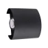 Aplica LED Fantas de Exterior si Interior, 2 Surse x 1W, IP65, Metalic, Negru, 3000K [3]