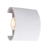Aplica LED Fantas de Exterior si Interior, 2 Surse x 1W, IP65, Metalic, Alb, 3000K [2]