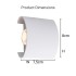 Aplica LED Fantas de Exterior si Interior, 2 Surse x 1W, IP65, Metalic, Alb, 3000K [3]