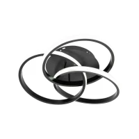 Lustra LED cu telecomanda VECTOR VORTEX 96W, 3 Elemente, lumina Rece/Calda/Neutra, Dimabila, Negru Lustra LED cu telecomanda VECTOR VORTEX 96W, 3 Elemente, lumina Rece/Calda/Neutra, Dimabila, Negru