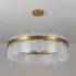 Candelabru LED cu Telecomanda Alonzo 93W Dimabil Diametru 60cm Auriu [3]