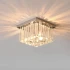 Lustra Cristal MARTINEZ Linear Luxe, Diametru 35cm, 4x E14, Crom Lucios [2]