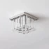Lustra Cristal MARTINEZ Linear Luxe, Diametru 35cm, 4x E14, Crom Lucios [3]