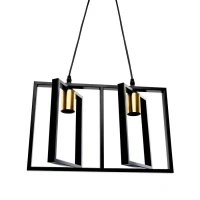 Pendul Patrisi 2x E27 Negru Pendul Patrisi 2x E27 Negru