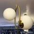 Lustra LOFT Atelier, 2x E27, Alb Auriu, Metal, Inaltime Reglabila [3]