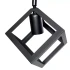 Lustra FORMA CUB -STRUKTUR Trio, 3xE27, Negru, Metal [2]
