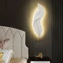 Aplica LED Pena 25W 63cm Alb Auriu [3]