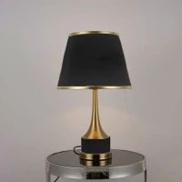 Veioza Ayan 1x E27 Negru Auriu Veioza Ayan 1x E27 Negru Auriu