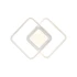 Lustra LED DUOFORM 21W, 3 Patrate, lumina Rece/Calda/Neutra, Alb [4]