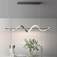 Lustra LED suspendata cu telecomanda AMINIA 80W, Liniara, lumina Rece/Calda/Neutra, Dimabila, Negru, Inaltime Reglabila Lustra LED suspendata cu telecomanda AMINIA 80W, Liniara, lumina Rece/Calda/Neutra, Dimabila, Negru, Inaltime Reglabila