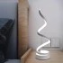 Veioza LED Genom, 24W, Lumina Rece/Calda/Neutra, Plastic si Metal, Alb [3]