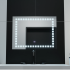 Oglinda LED Rectangulara, 80x60cm, Grid Light Basic Touch [4]