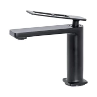 Baterie Lavoar Monocomanda Cartus Ceramic Alama Sanitara Negru Racorduri si Kit Fixare Incluse 9707H Baterie Lavoar Monocomanda Cartus Ceramic Alama Sanitara Negru Racorduri si Kit Fixare Incluse 9707H