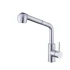 Baterie bucatarie cu dus extractibil Starke CF019, monocomanda, inox, cartus ceramic, satinat [2]