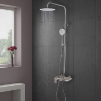 Coloana Dus, Inox SUS304, Satinat, N/LY001