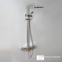 Coloana Dus, Alama Sanitara, Crom, SJG/2450 Coloana Dus, Alama Sanitara, Crom, SJG/2450