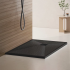 Cadita de dus dreptunghiulara 80x100 cm, slim 3 cm, gri inchis [4]