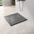 Cadita de dus patrata 90x90 cm, slim 3 cm, gri inchis [3]