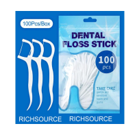 Set 100 buc Scobitori cu ata dentara