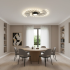 Lustra LED KALESA Grande, Lumina Neutra 4000K, 28W, Alb, Metal si Acril [2]
