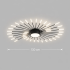 Lustra LED KALESA Grande Supremo, Ø130cm, Lumina Neutra 4000K, 42W, Alb, Metal si Acril [4]
