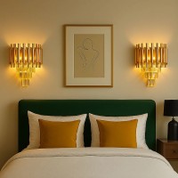 Aplica Candelabru Cristal VERSAILLES Piccolo, 2xE14, Auriu Aplica Candelabru Cristal VERSAILLES Piccolo, 2xE14, Auriu