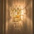 Aplica Cristal ALHAMBRA 2x E14, 35x15cm, Auriu [4]