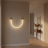 Aplica LED de Perete, 110cm, 3000K/4000K/6000K, Auriu [2]