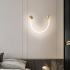 Aplica LED de Perete, 110cm, 3000K/4000K/6000K, Auriu [3]
