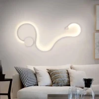 Aplica LED Deborah 38W Decorativa Lumina Rece/Calda/Neutra Metal si SIlicon Alb Aplica LED Deborah 38W Decorativa Lumina Rece/Calda/Neutra Metal si SIlicon Alb