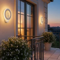 Aplica LED DAISY, 14W, Lumina Rece/Calda/Neutra, Alb cu Cristal Aplica LED DAISY, 14W, Lumina Rece/Calda/Neutra, Alb cu Cristal