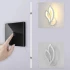 Aplica LED LILY 14W Petala Lumina Rece/Calda/Neutra Acril si Metal Alb [4]