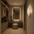 Aplica LED ORCHID 15W Petala Lumina Rece/Calda/Neutra Acril Metal Alb [2]