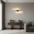 Aplica LED Decorativa FENG, 19W, 60cm, Lumina Calda / Neutra/ Rece, Negru, Metal si Acril [3]