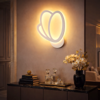 Aplica LED de Perete Tulip 15W, Lumina Rece/Calda/Neutra 3000K/4000K/6000K, Alb, Metal si Acril Aplica LED de Perete Tulip 15W, Lumina Rece/Calda/Neutra 3000K/4000K/6000K, Alb, Metal si Acril